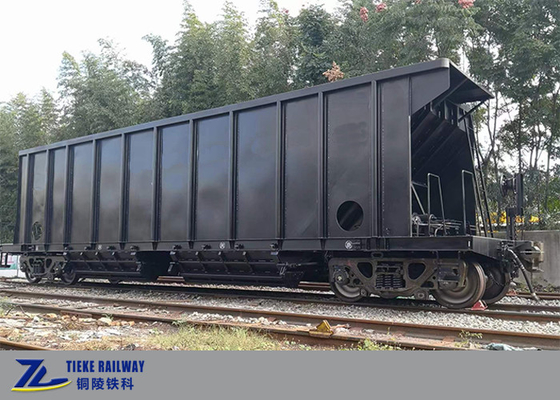 90T কুইক ডিসচার্জ রেলওয়ে আকরিক হপার ওয়াগনস 1435 মিমি গেজ AAR এয়ার ব্রেক