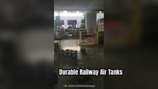 T4003 স্টেইনলেস স্টীল এয়ার ট্যাংক এয়ার রিজার্ভার রেলওয়ে ওয়াগন ব্রেক পার্টস